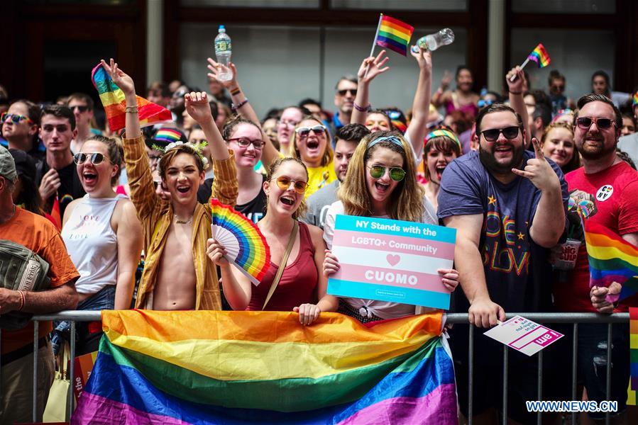 U.S.-NEW YORK-PRIDE PARADE