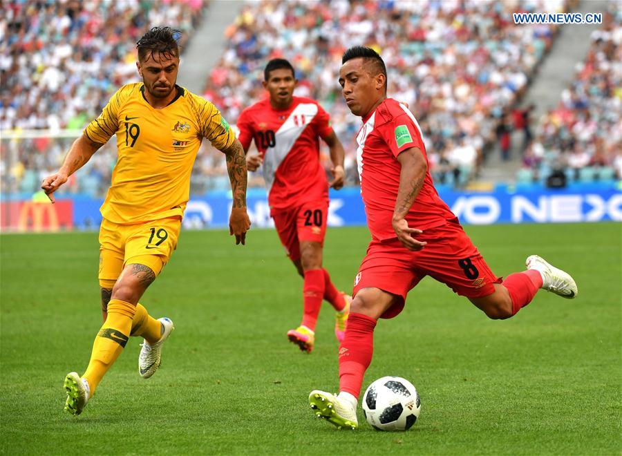 (SP)RUSSIA-SOCHI-2018 WORLD CUP-GROUP C-AUSTRALIA VS PERU