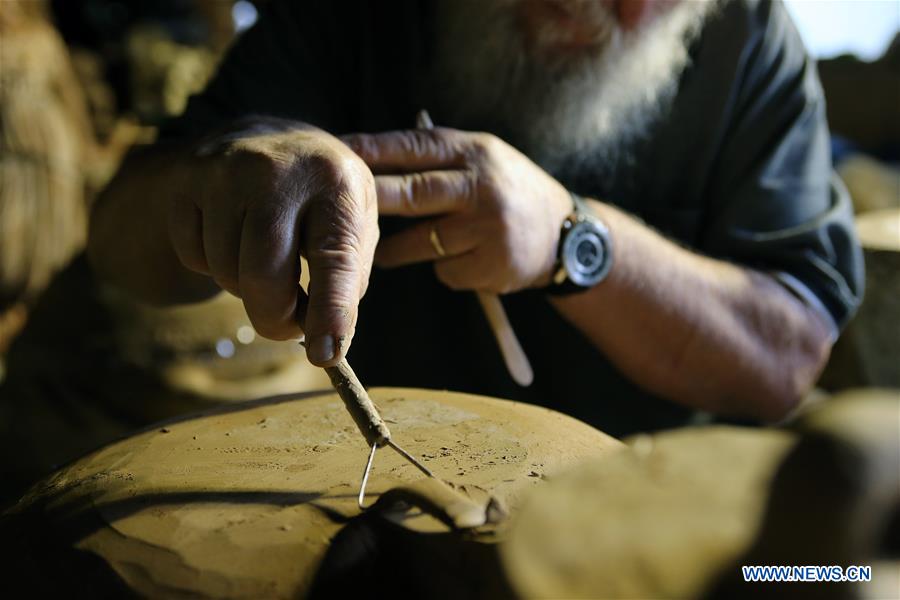 GREECE-ATHENS-CHARALAMPOS GOUMAS-CERAMIC POTTER