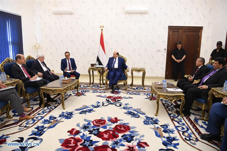 YEMEN-ADEN-UN-SPECIAL ENVOY-VISIT