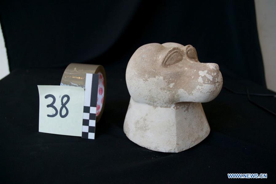 EGYPT-CAIRO-SMUGGLED ARTIFACTS-RETRIEVAL