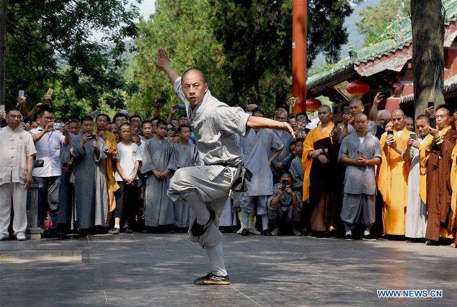 CHINA-HENAN-AMERICAN KUNGFU ENTHUSIASTS-PERFORMANCE (CN)