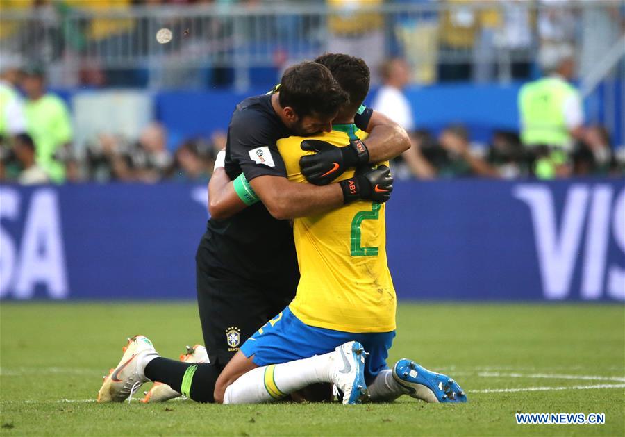 (SP)RUSSIA-SAMARA-2018 WORLD CUP-ROUND OF 16-BRAZIL VS MEXICO