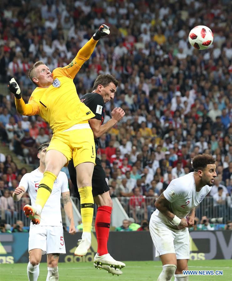 (SP)RUSSIA-MOSCOW-2018 WORLD CUP-SEMIFINAL-ENGLAND VS CROATIA