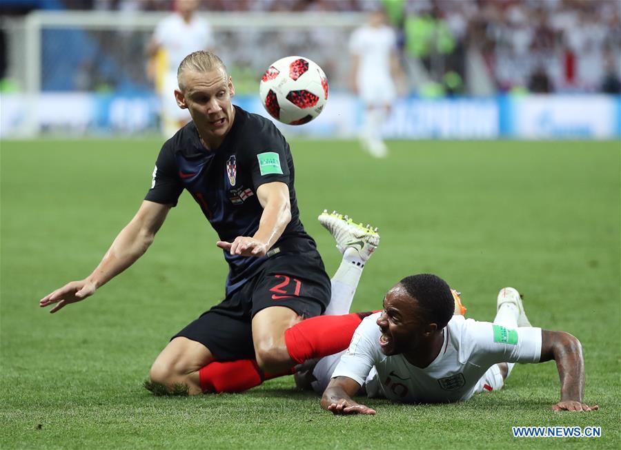 (SP)RUSSIA-MOSCOW-2018 WORLD CUP-SEMIFINAL-ENGLAND VS CROATIA