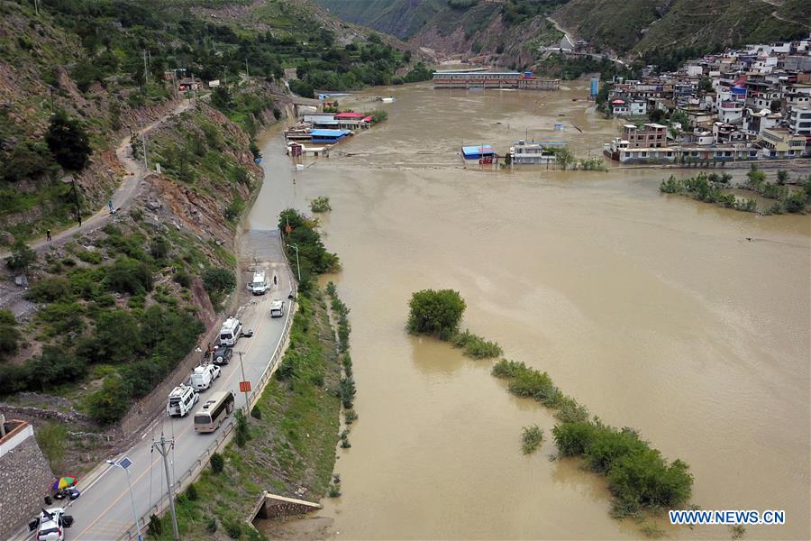 CHINA-GANSU-ZHOUQU-LANDSLIDE (CN)