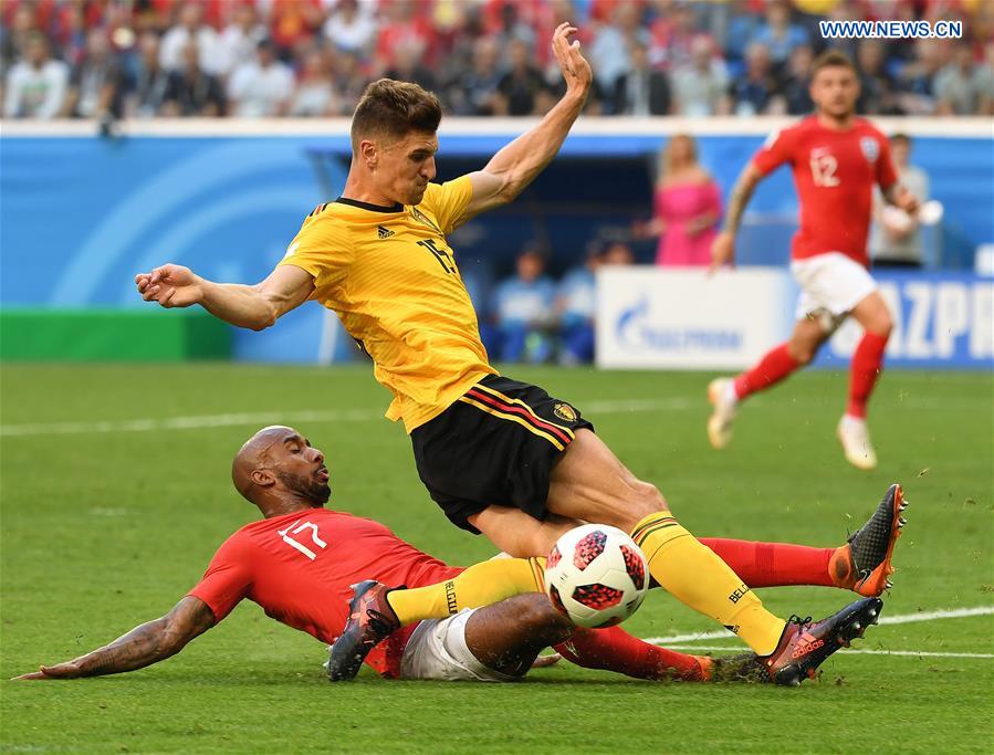 (SP)RUSSIA-SAINT PETERSBURG-2018 WORLD CUP-THIRD PLACE-ENGLAND VS BELGIUM 