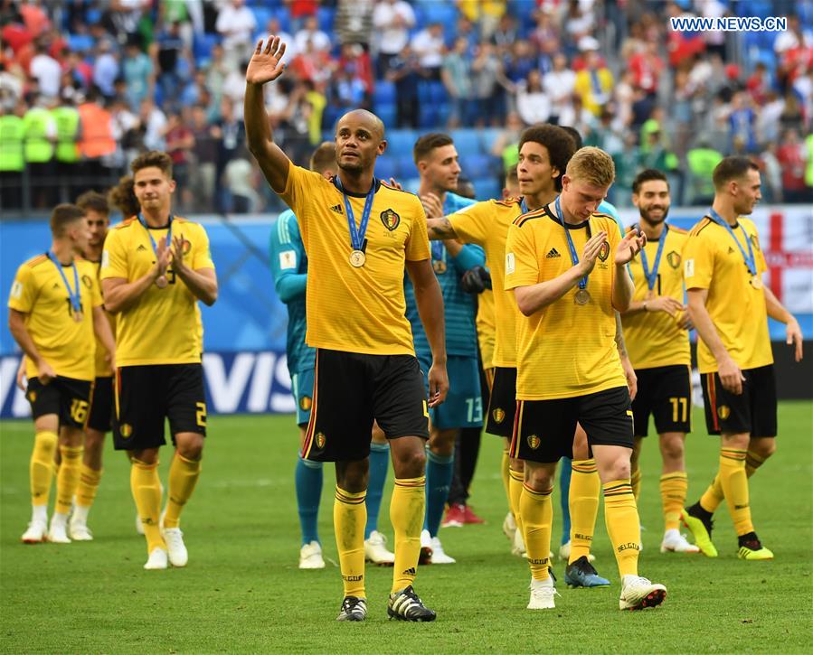 (SP)RUSSIA-SAINT PETERSBURG-2018 WORLD CUP-THIRD PLACE-ENGLAND VS BELGIUM 