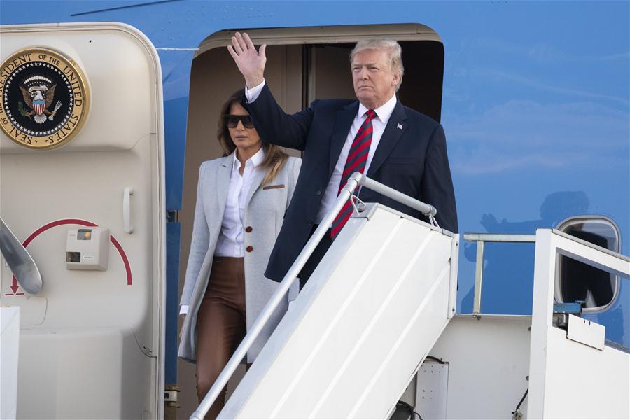 FINLAND-HELSINKI-U.S.-TRUMP-ARRIVAL