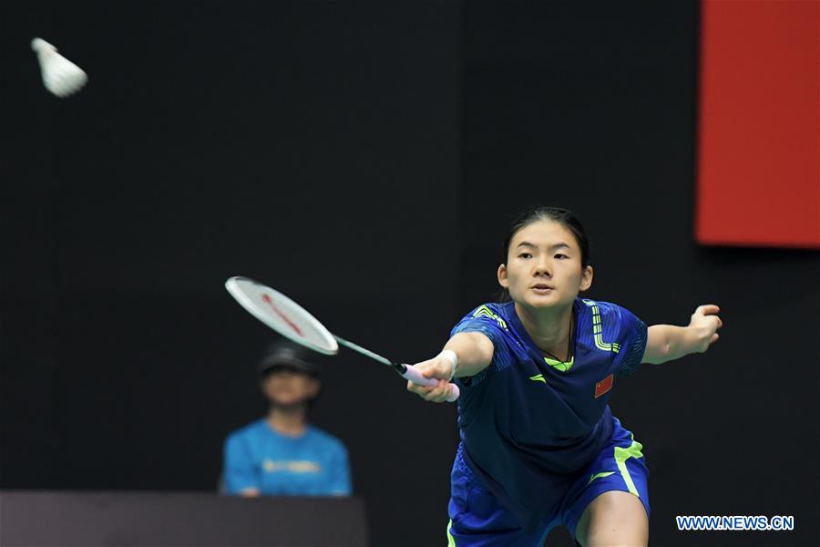 (SP)SINGAPORE-BADMINTON-SIGAPORE OPEN