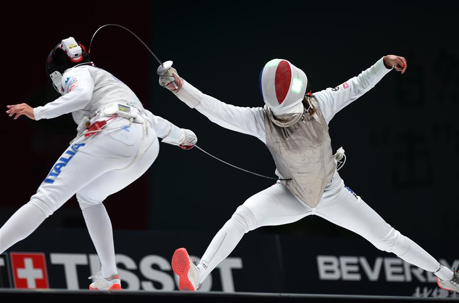 (SP)CHINA-JIANGSU-WUXI-FENCING-WORLD CHAMPIONSHIPS(CN)