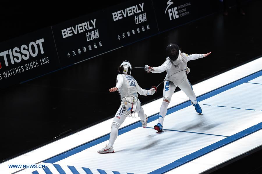 (SP)CHINA-JIANGSU-WUXI-FENCING-WORLD CHAMPIONSHIPS (CN)