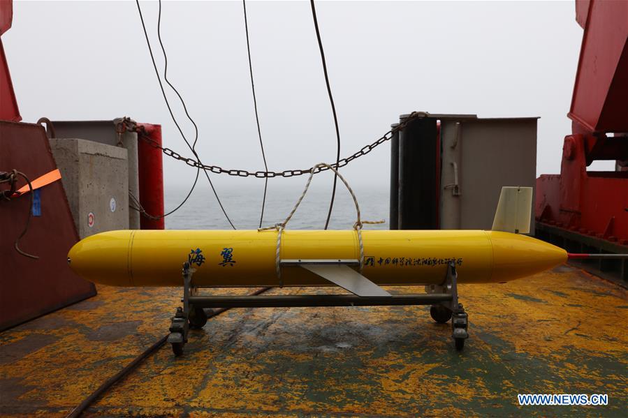 CHINA-ARCTIC EXPEDITION-UNDERWATER GLIDER