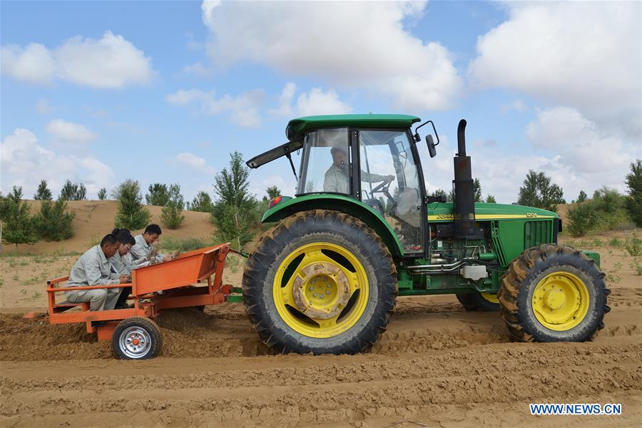 CHINA-INNER MONGOLIA-KUBUQI-DESERT CONTROL-TECHNOLOGY INNOVATION (CN) 