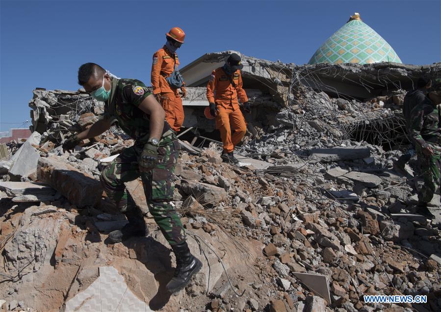 INDONESIA-LOMBOK ISLAND-EARTHQUAKE-AFTERMATH