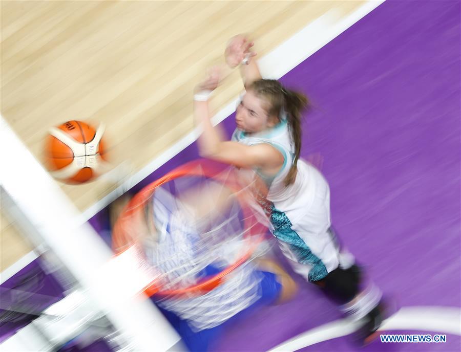 (SP)INDONESIA-JAKARTA-ASIAN GAMES-BASKETBALL-CHINESE TAIPEI VS KAZAKHSTAN