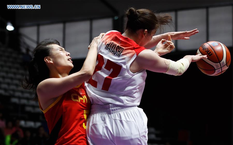 (SP)INDONESIA-JAKARTA-ASIAN GAMES-WOMEN'S BASKETBALL