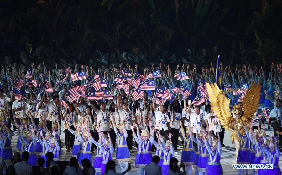 (SP)INDONESIA-JAKARTA-ASIAN GAMES-OPENING CEREMONY