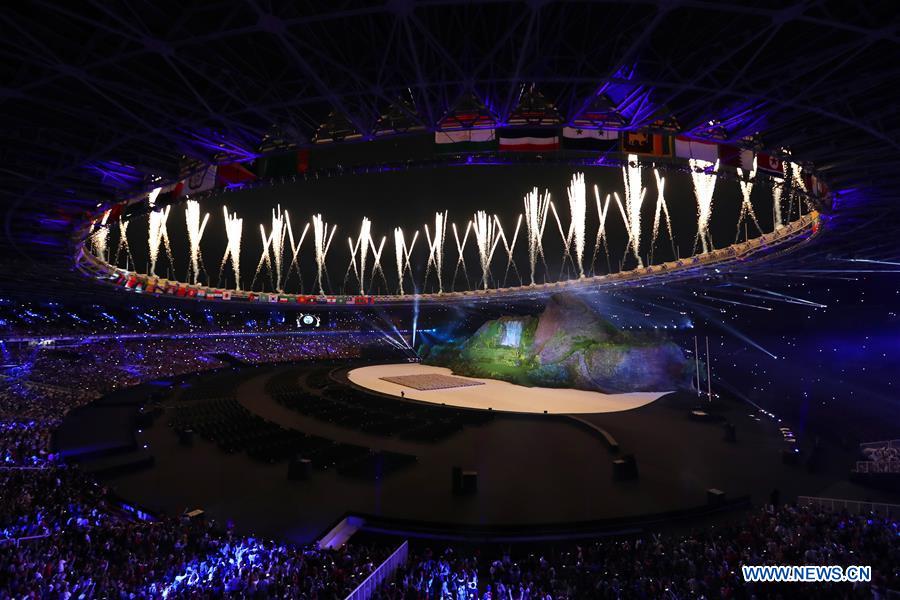 (SP)INDONESIA-JAKARTA-ASIAN GAMES-OPENING CEREMONY