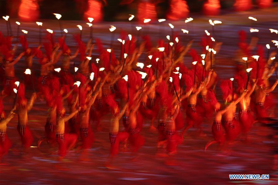 (SP)INDONESIA-JAKARTA-ASIAN GAMES-OPENING CEREMONY