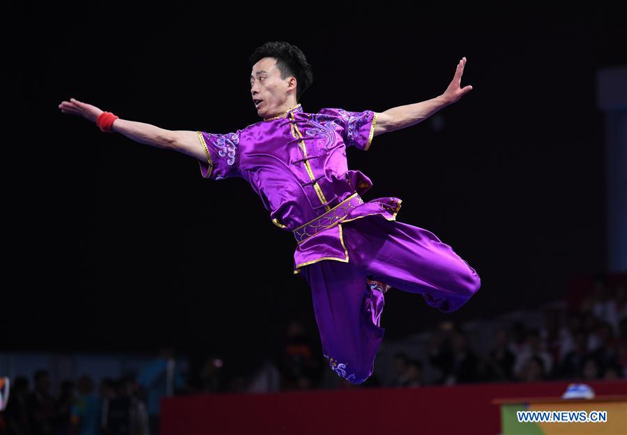 (SP)INDONESIA-JAKARTA-ASIAN GAMES-WUSHU-MEN’S CHANGQUAN