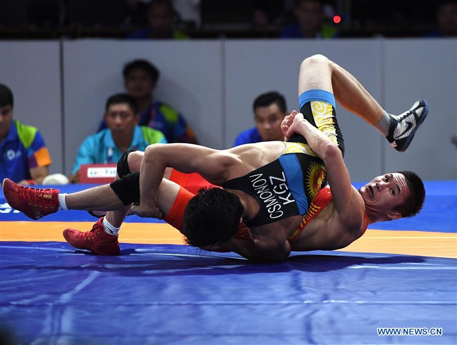 (SP)INDONESIA-JAKARTA-ASIAN GAMES-WRESTLING