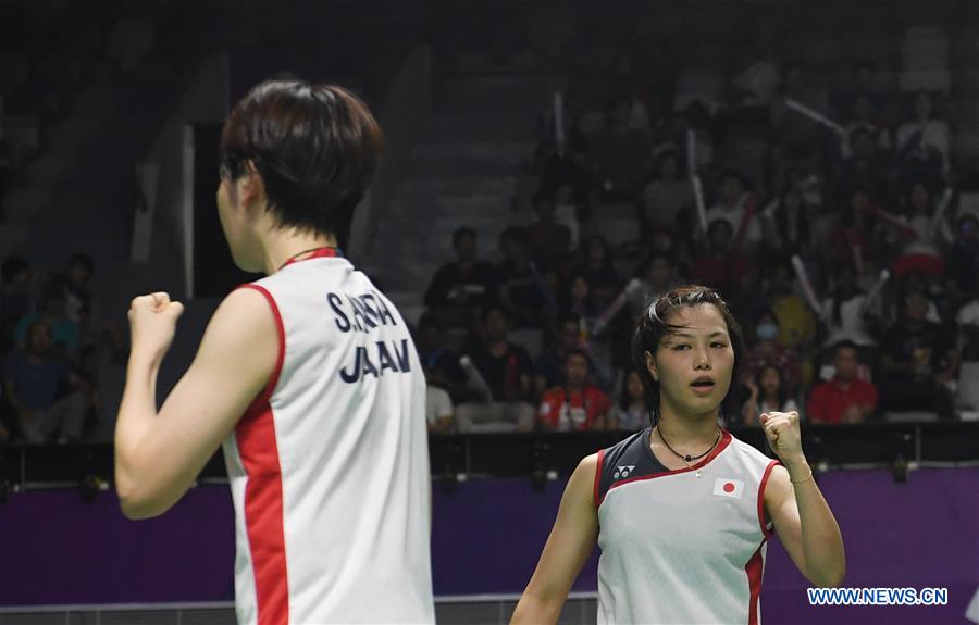 (SP)INDONESIA-JAKARTA-ASIAN GAMES-BADMINTON-WOMEN'S TEAM FINAL