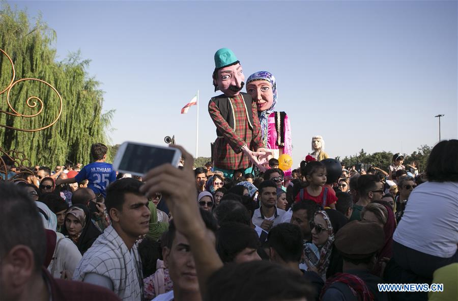 IRAN-TEHRAN-PUPPET THEATER FESTIVAL-OPENING