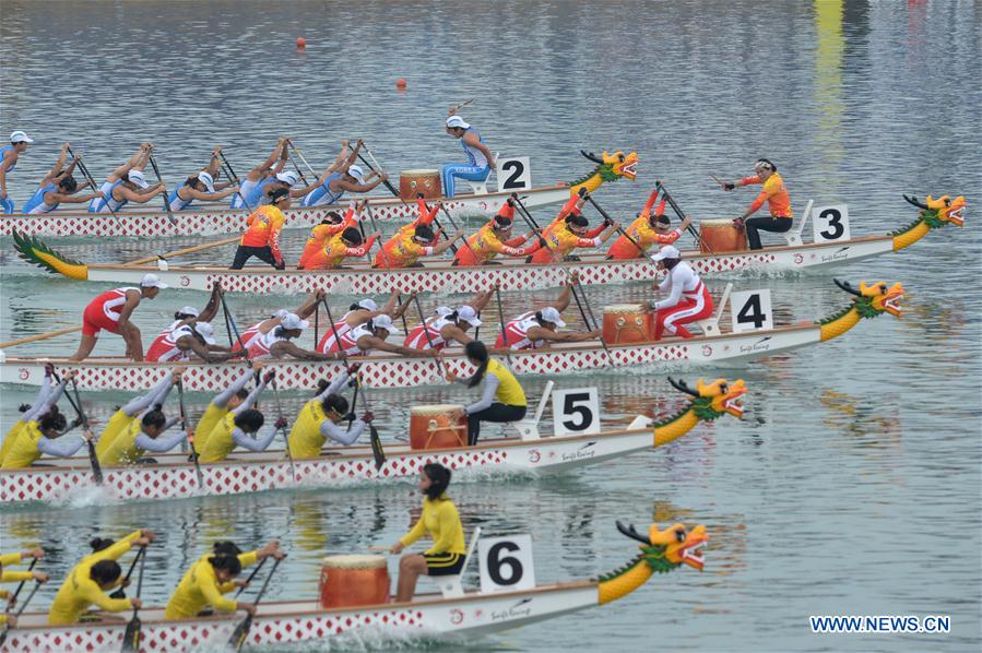 (SP)INDONESIA-PALEMBANG-ASIAN GAMES-WOMEN'S CANOE TBR 200M-FINAL