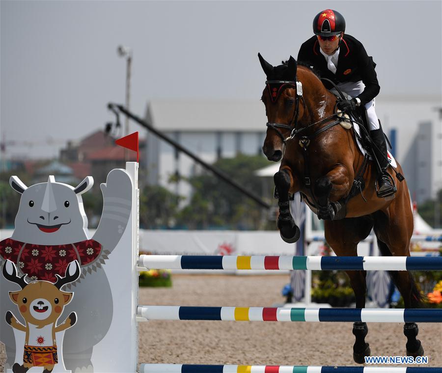 (SP)INDONESIA-PALEMBANG-ASIAN GAMES 2018-EQUESTRIAN-EVENTING INDIVIDUAL