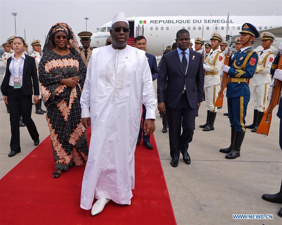 CHINA-BEIJING-SENEGAL-PRESIDENT-ARRIVAL (CN)