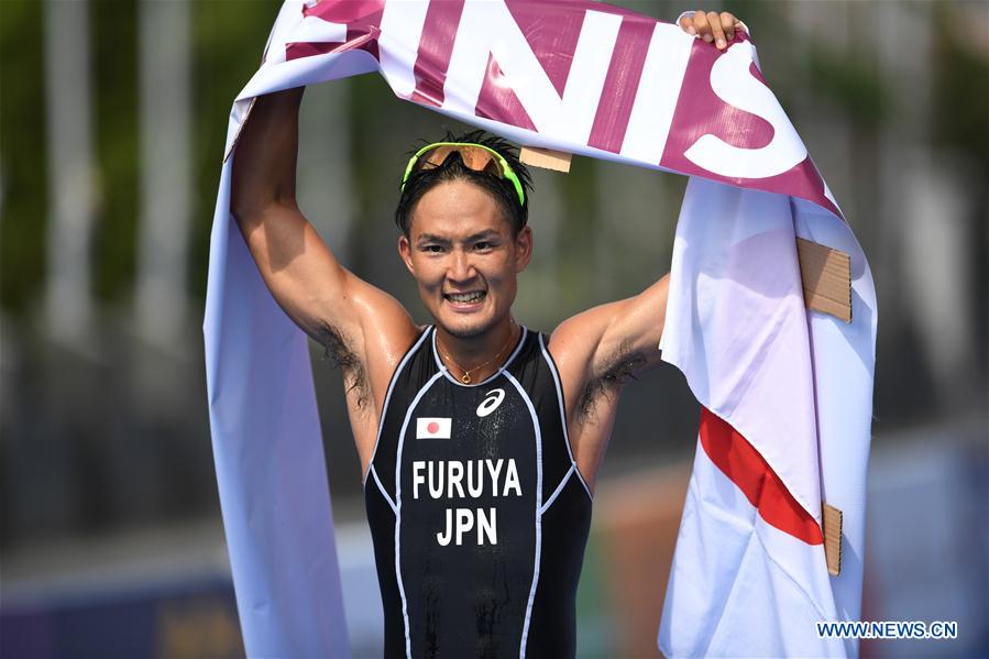 (SP)INDONESIA-PALEMBANG-ASIAN GAMES-TRIATHLON