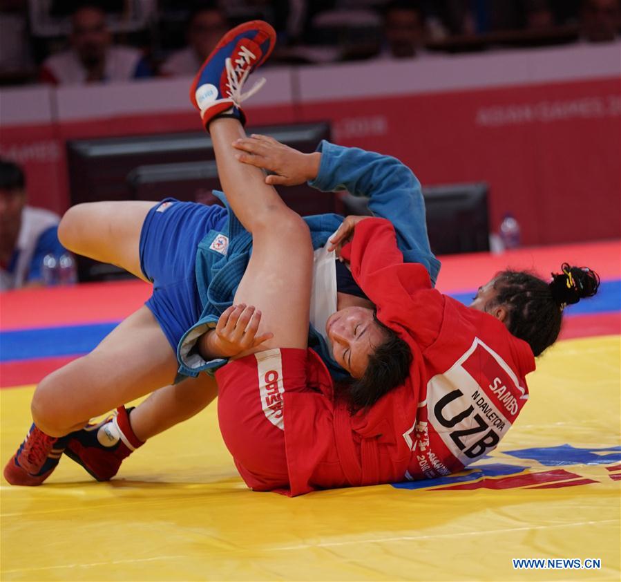 (SP)INDONESIA-JAKARTA-ASIAN GAMES-SAMBO