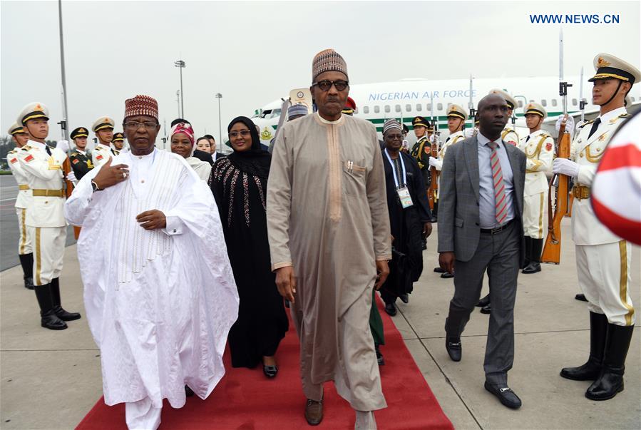 CHINA-BEIJING-NIGERIAN PRESIDENT-ARRIVAL (CN)