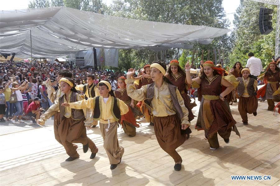 LEBANON-MAASER-EL CHOUF-DABKE DANCE DAY