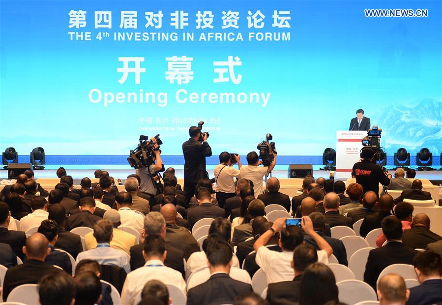 CHINA-HUNAN-CHANGSHA-INVESTING IN AFRICA FORUM (CN)