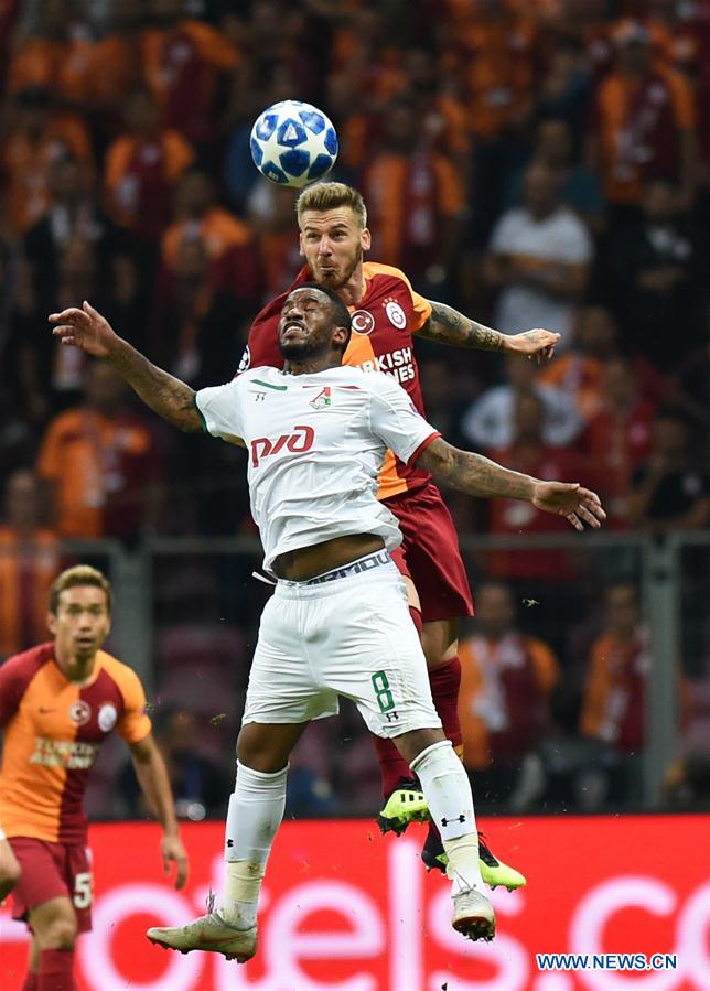 (SP)TURKEY-ISTANBUL-SOCCER-UEFA CHAMPIONS LEAGUE-GALATASARAY VS LOKOMOTIV MOSCOW