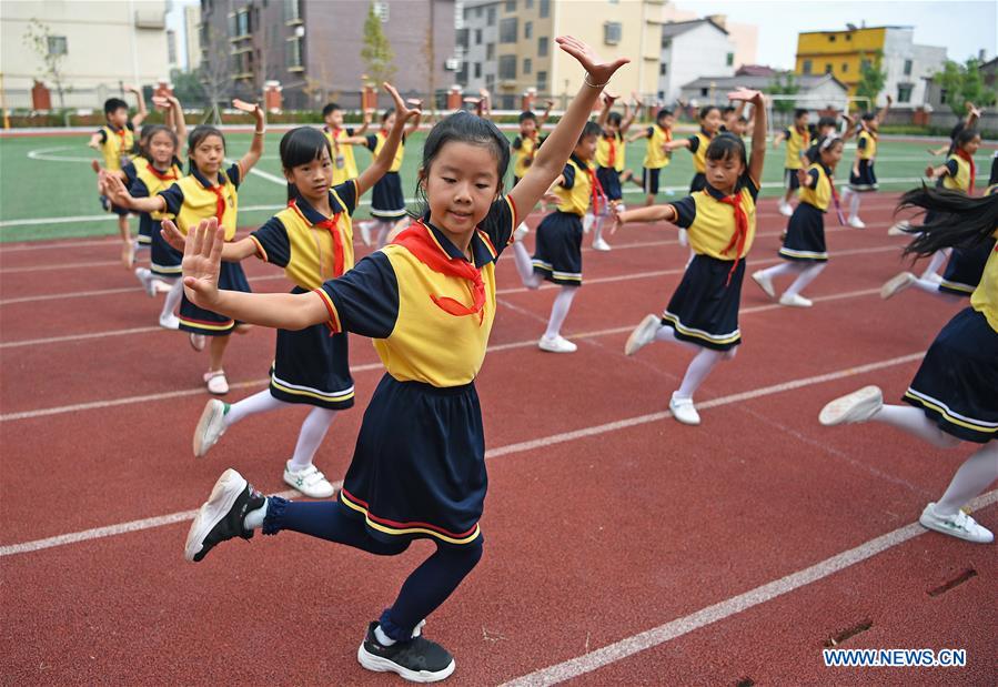 (SP)CHINA-JIANGXI-FUZHOU-RADIO GYMNASTICS(CN)