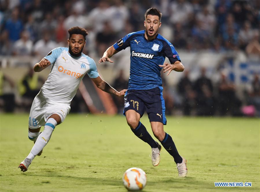 (SP)CYPRIS-NICOSIA-SOCCER-UEFA EUROPA LEAGUE-APOLLON VS MARSEILLE