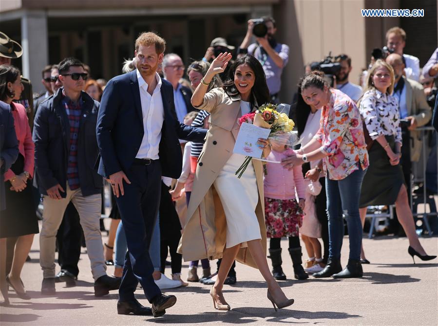 AUSTRALIA-SYDNEY-BRITAIN-PRINCE HARRY-MEGHAN