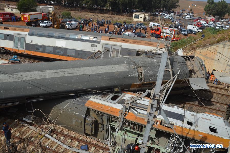 MOROCCO-BOUKNADEL-TRAIN-ACCIDENT