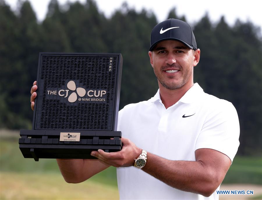 (SP)SOUTH KOREA-JEJU ISLAND-GOLF-PGA TOUR-CJ CUP