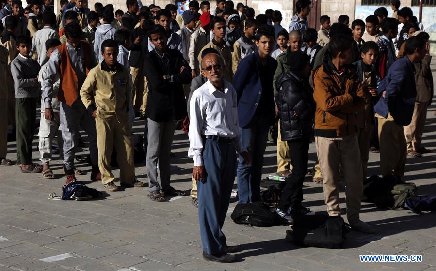 YEMEN-SANAA-EDUCATION-SCHOOL