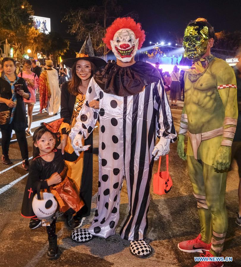 U.S.-LOS ANGELES-HALLOWEEN