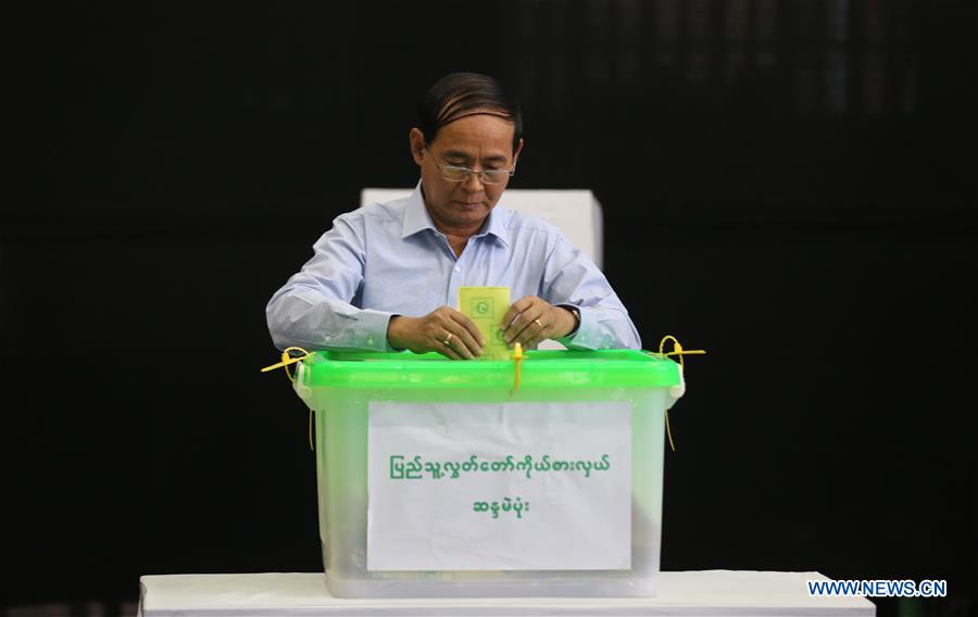 MYANMAR-YANGON-BY-ELECTION