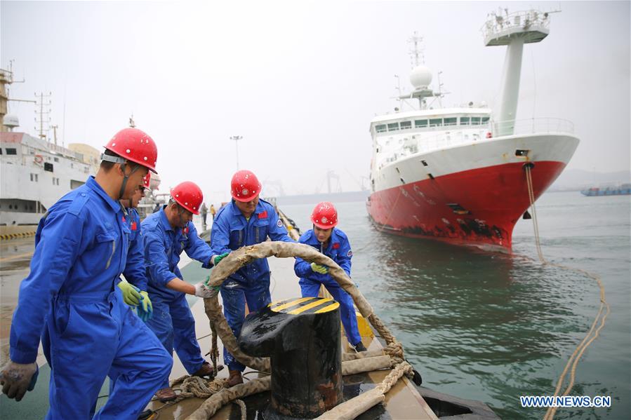 #CHINA-SHANDONG-SCIENCE-RESEARCH-VESSEL-RETURN (CN)