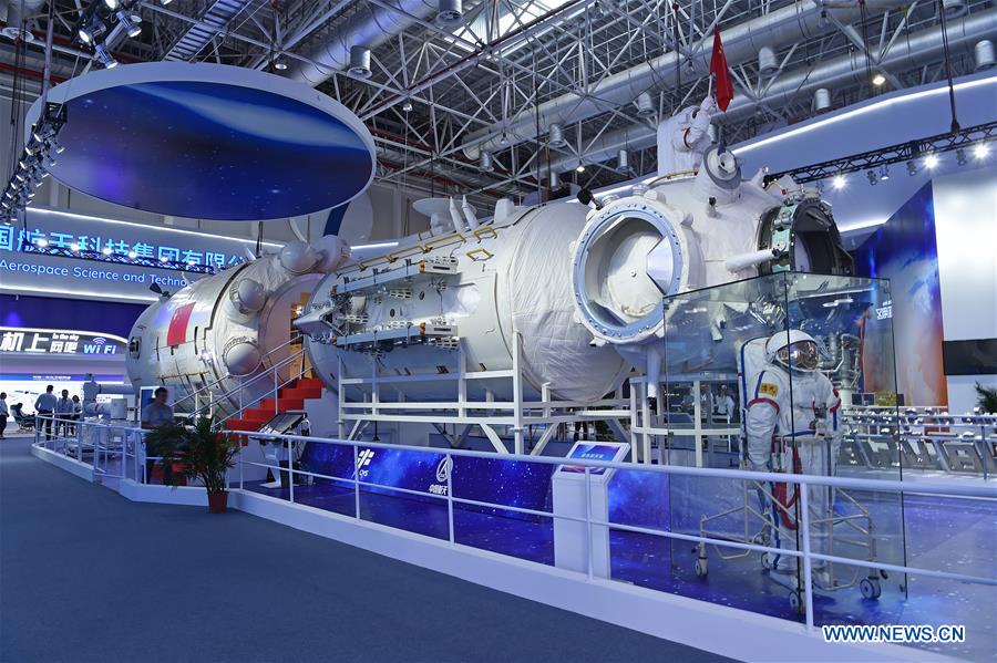 CHINA-GUANGDONG-ZHUHAI-AIRSHOW-SPACE STATION TIANHE-CORE MODULE (CN)