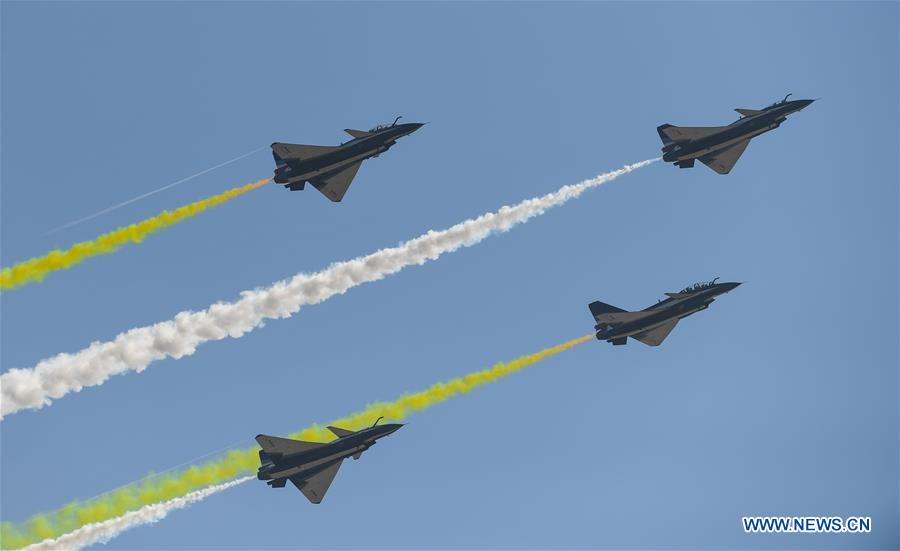 CHINA-GUANGDONG-ZHUHAI-AIRSHOW-OPENING-PERFORMANCE