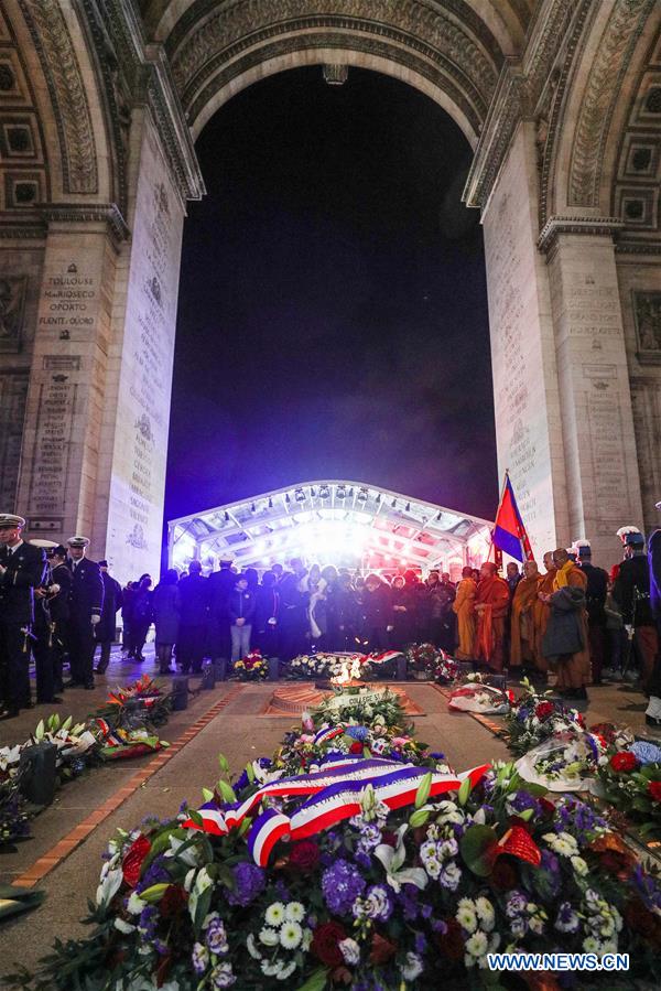 FRANCE-PARIS-WWI-ASIANS-TRIBUTE