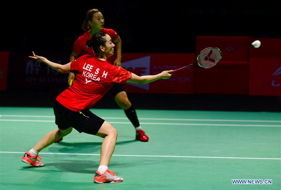 (SP)CHINA-FUZHOU-BADMINTON-FINALS